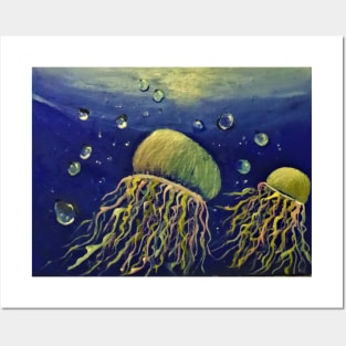 Jelly Fish Posters and Art